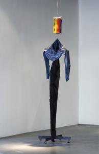 Kalin Lindena, Statist: Freund: Jockey, installation view, „Die Wiederholung (Ein Gehtanz)“, Oldenburger Kunstverein, 2008