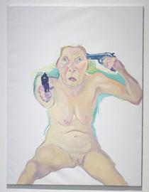 Maria Lassnig, You or Me (Du oder Ich), 2005, Courtesy Friedrich Petzel Gallery