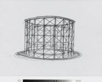 Olafur Eliasson, 360 Degree Waterfall, Proposal for “Moment”, 2000. Deutsche Bank Collection
